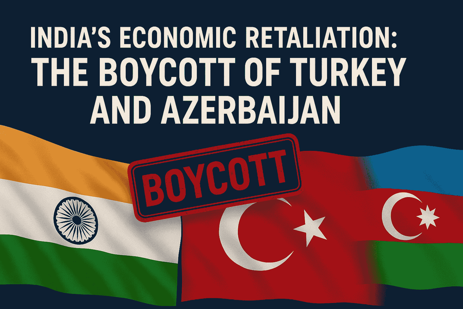 Why India is Boycotting Turkey and Azerbaijan