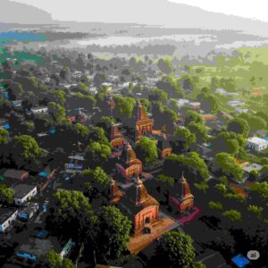 Maluti Temples top view