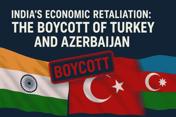 Why India is Boycotting Turkey and Azerbaijan
